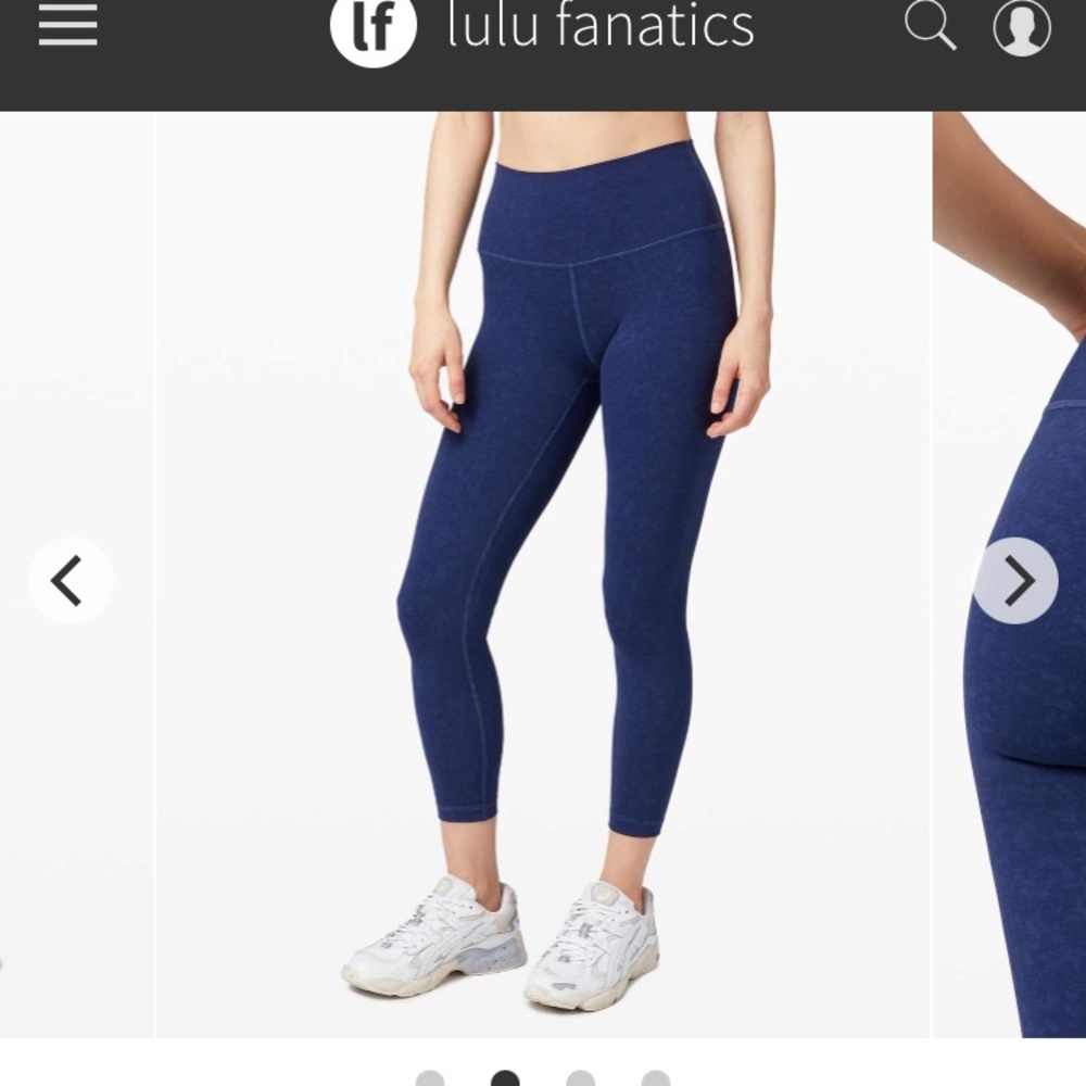 Lululemon Wunder Under 25” *Spray